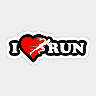 happy running day Sticker